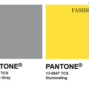 Fashion Trends - Verlichtend geel en ultiem grijs