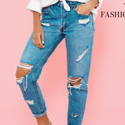 FashionTrends-Leer hoe je je favoriete boyfriend jeans kunt dragen om op te vallen